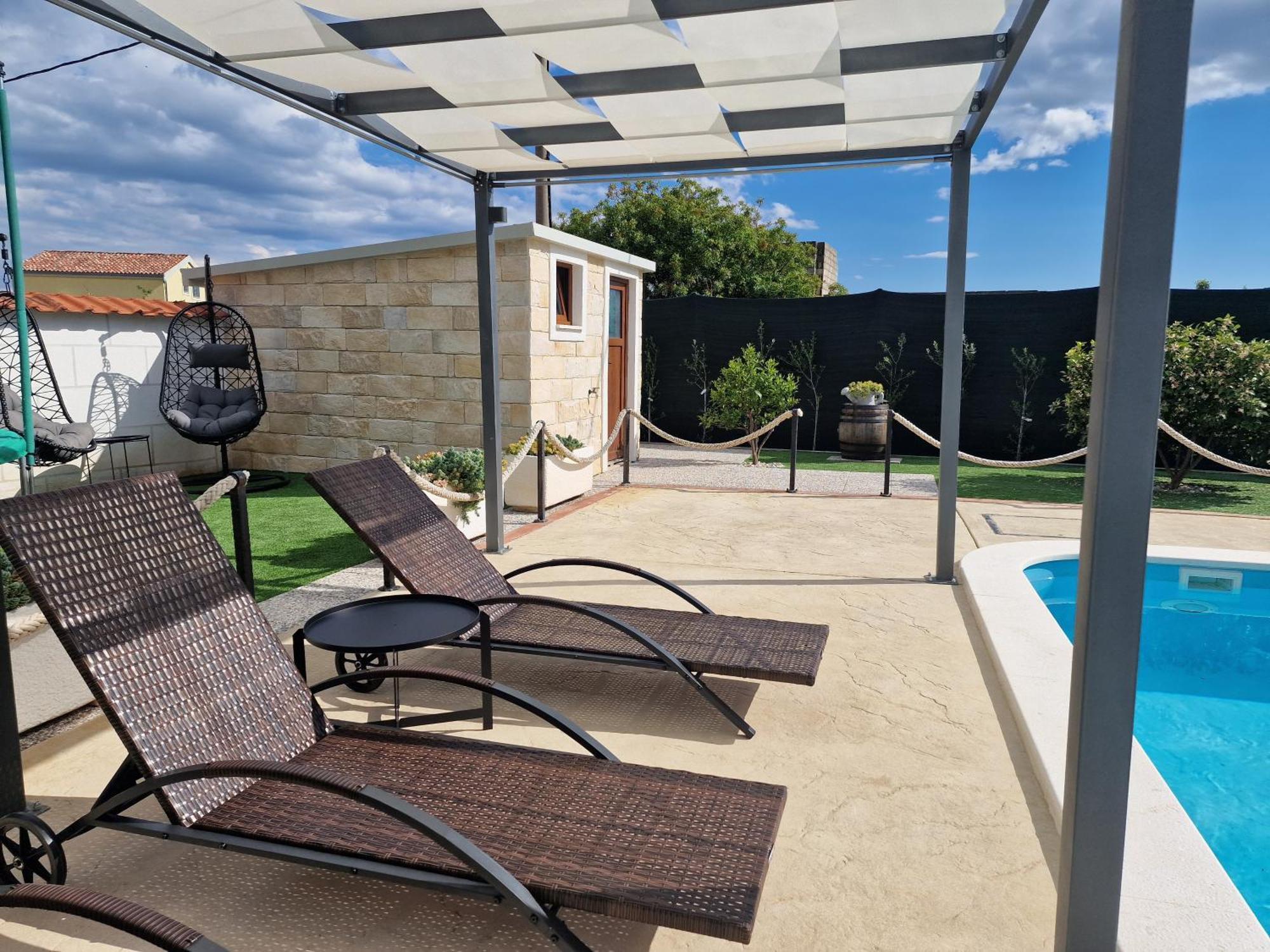Beautiful Holiday Home "Villa Luka" Kastel Stafilic Exterior photo
